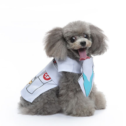 S Size Pearl Frost Pet Costume, Fancy Dress for Halloween & Christmas, Lightweight for 2-3 kg Dogs and Cats