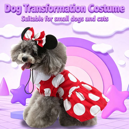 M Size Quartz Shadow Pet Costume, Fancy Dress for Halloween & Christmas, Lightweight for 3.5-4.5 kg Dogs and Cats