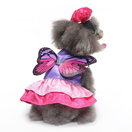 XL Size Thistle Down Pet Costume, Fancy Dress for Halloween & Christmas, Lightweight for 7-10 kg Dogs and Cats