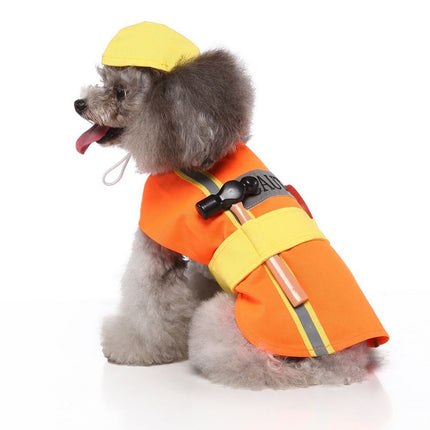 XL Size Valencia Sun Pet Costume, Fancy Dress for Halloween & Christmas, Lightweight for 7-10 kg Dogs and Cats