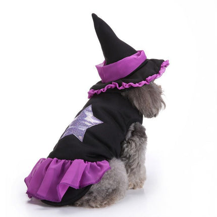 S Size Yonder Purple Pet Costume, Fancy Dress for Halloween & Christmas, Lightweight for 2-3 kg Dogs and Cats