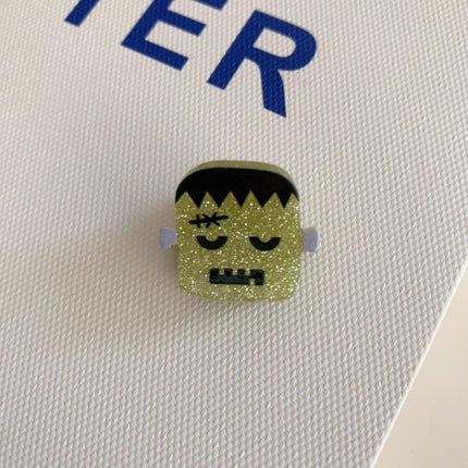 Little Green Character Hair Barrettes