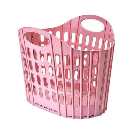 Large Hollow-Out Clothes Storage Basket, Wall Mountable Laundry Bin