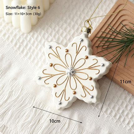 Snowflake Hanging Ornament