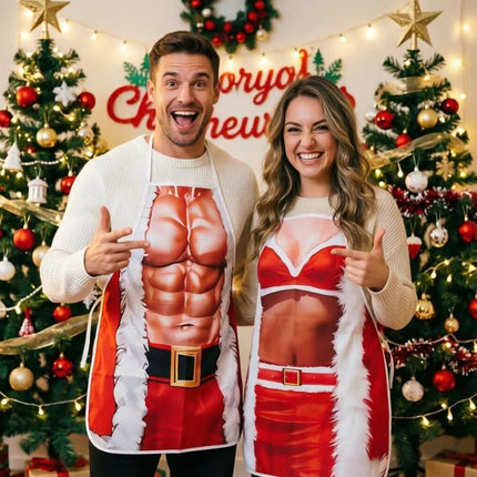 Funny Black Men‑style Party Apron, Waterproof Kitchen Apron