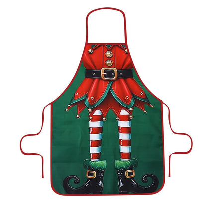 Christmas Green Festive Party Apron