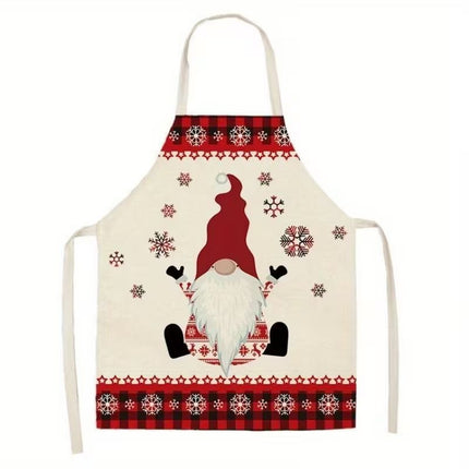 Merry Christmas & Halloween Apron, 75x65 Cm Flannel