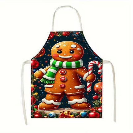 Baking Christmas & Halloween Apron, 56x45 Cm Flannel