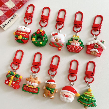 Resin Christmas Glove Bag Charm, Adorable Backpack Pendant
