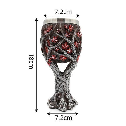 Resin Twisted Tree Branch Goblet 2 PCS