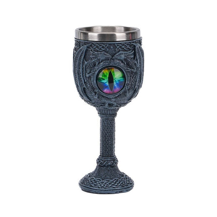 Resin Evil Dragon Eye Pattern Goblet, Fantasy Retro Wine Cup