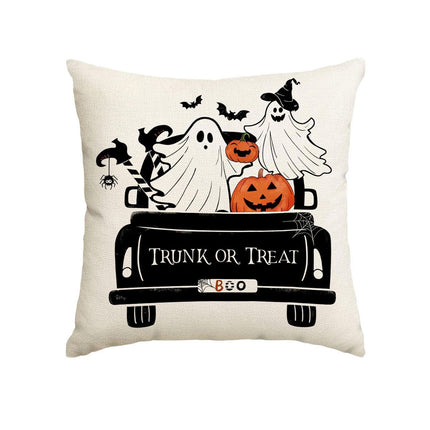 Decorative Pillow Cover 1PC for Christmas & Halloween, Halloween‑2