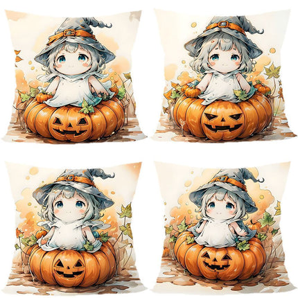 4PC Indoor Ornament Pillow Cover