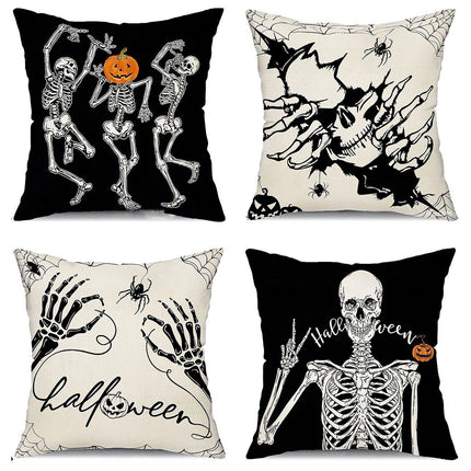 4PC Holiday Decorative Pillow Cover