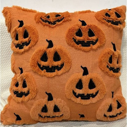 2PCS Festive Short Plush Cushion Cover