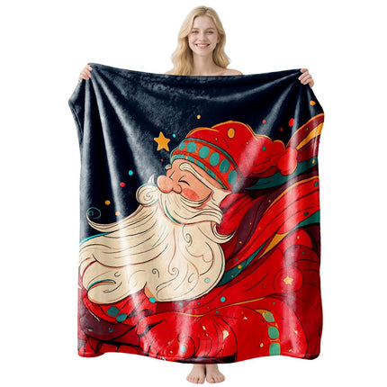 Home Comfort Flannel Throw Blanket