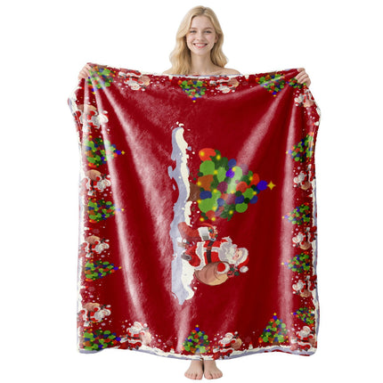 Everyday‑use Flannel Air‑condition Throw Blanket