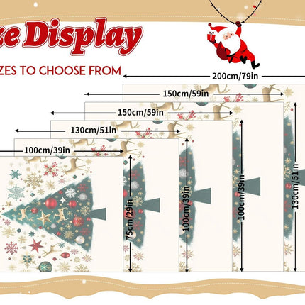 Decor‑focused Festive Flannel Throw Blanket, Soft Cozy Nap Cover