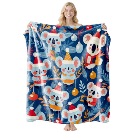 Plush‑feel Household Flannel Throw