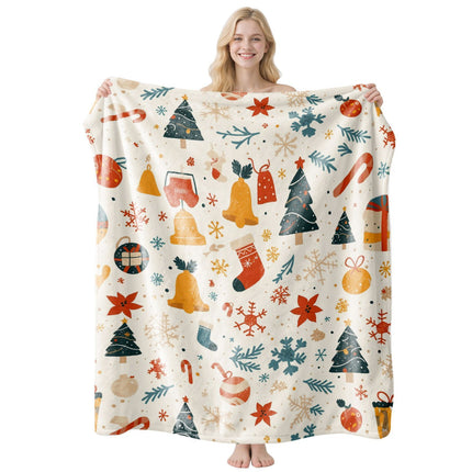 Multi‑usage Warm Flannel Air‑condition Throw