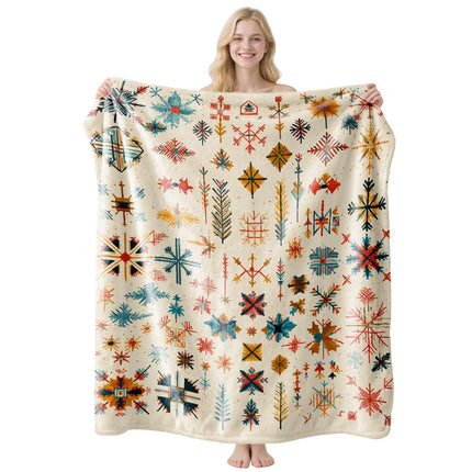 Christmas & Halloween Themed Flannel Throw