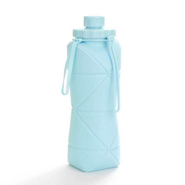 Heat Resistant Food Grade Telescopic Silicone Travel Water Bottle