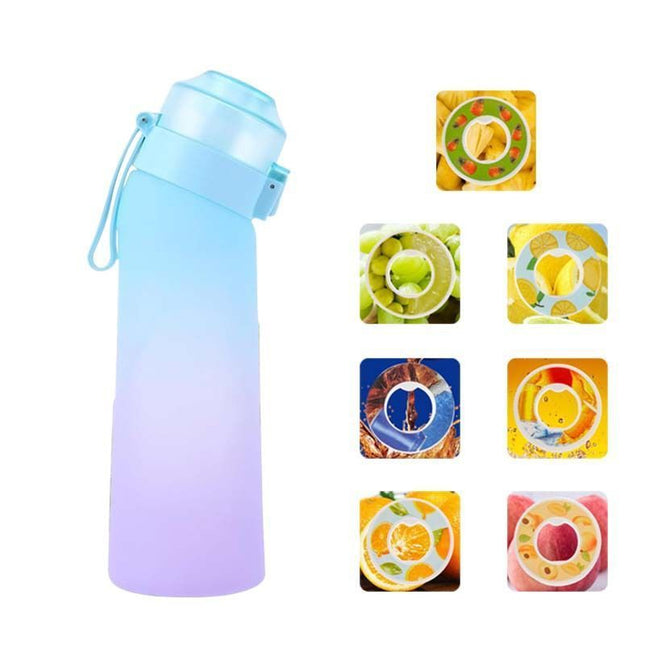 0 Sugar 0 Calorie Scented Water Bottle Blue purple gradient