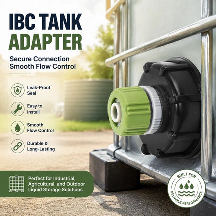 S60*6 Simple Style Hose Connector for IBC Water Storage Tank