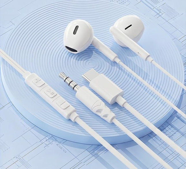 Colorful Type-C Wired (Ear Earphones)