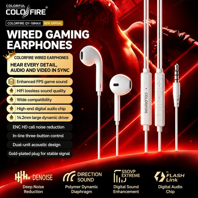 3.5mm Wired (Ear Earphones)