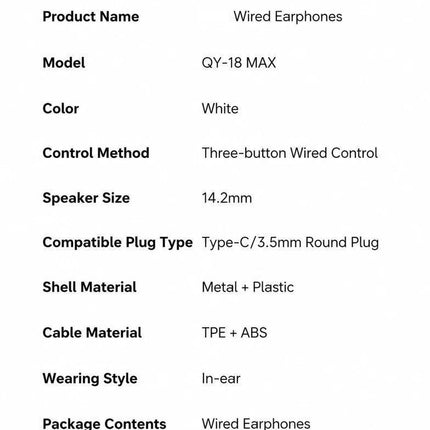 3.5mm Wired (Ear Earphones)