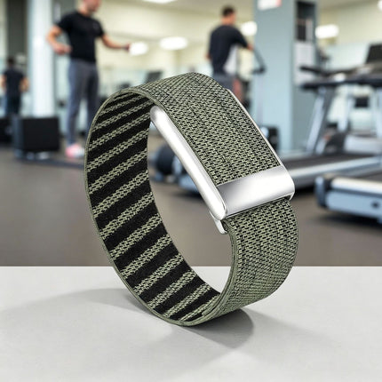Nylon Sport Watch Strap (Army Green)