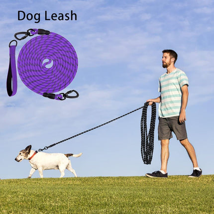 Dog Retractable Leash - Purple, 1.0×2m
