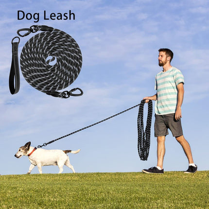 Dog Retractable Leash - Black, 1.0×5m