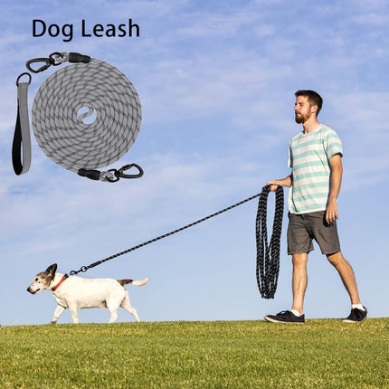Dog Retractable Leash - Grey, 1.0×15m