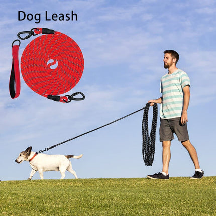 Dog Retractable Leash - Red, 1.0×2m
