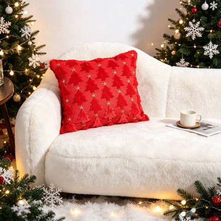 Set of 2 Christmas Cushion Covers (Pillow filling not included)-Style 22
