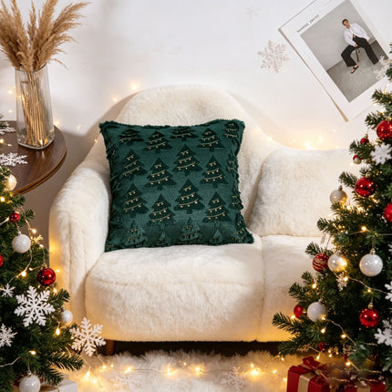 Set of 2 Christmas Cushion Covers (Pillow filling not included)-Style 22