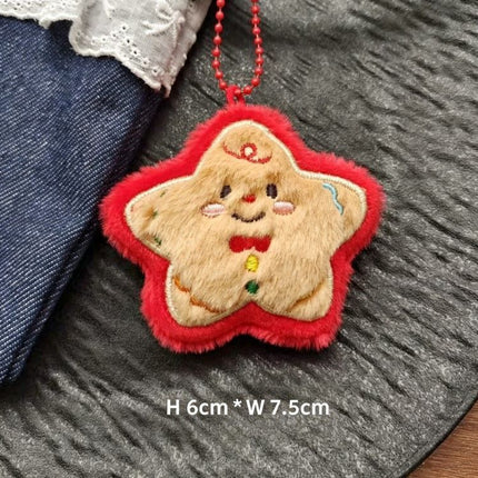 9pcs Christmas Plush Doll Ornaments