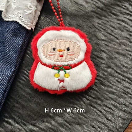 9pcs Christmas Plush Doll Ornaments