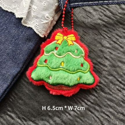 9pcs Christmas Plush Doll Ornaments