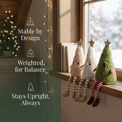 3pcs Christmas Tree Doll Ornaments