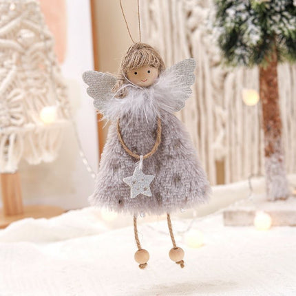 3Pcs Christmas Tree Angel Ornaments