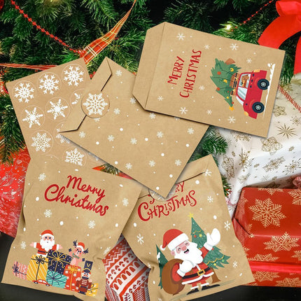 Christmas Mini Paper Bags S894, 24 Pieces