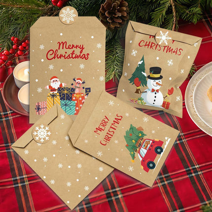 Christmas Mini Paper Bags S894, 24 Pieces