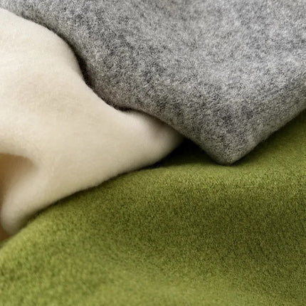 2pcs Fashion Warm Triangle Scarf - Green, 35×105cm