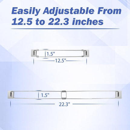 2 Pack RV Fridge Slide Bracket