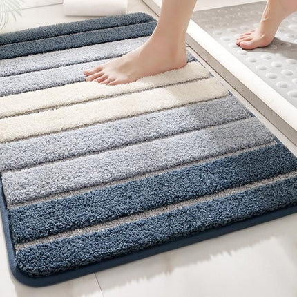 Non-slip Water Absorbent Bath Mat Grey