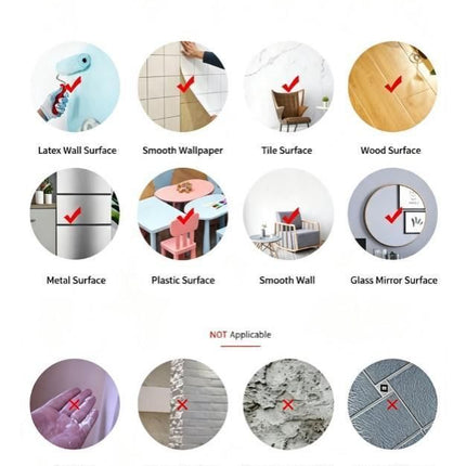2Sets W022Q Halloween Static Window Stickers (9 Sheets Per Set)