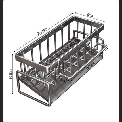 Tall Tilted Dish Drying Rack Black 03